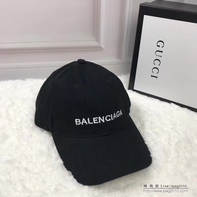 BALENCIAGA巴黎世家 2018百搭款 棒球帽 男女同款 LLWJ6991